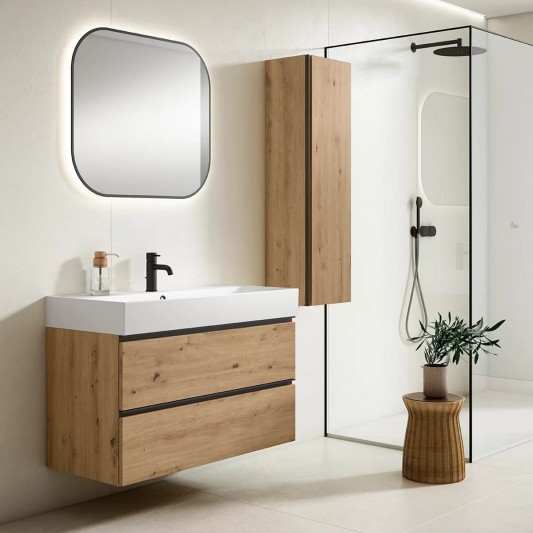 Mueble de baño suspendido Granada 2C de visobath 60-70 -80-90-100-120 2
