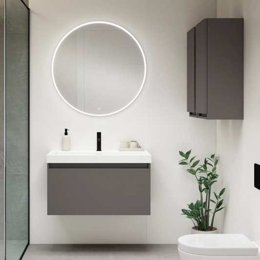 Mueble baño suspendido Box de 1 cajón de 60-70-80-100 de Visobath H-40
