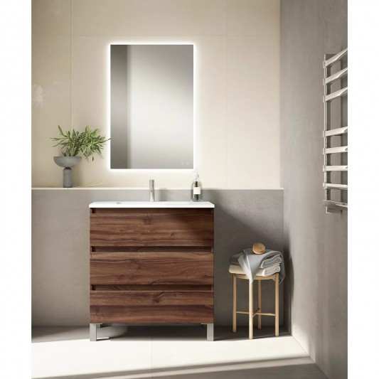 Mueble de baño con patas Box de Visobath 3 Cajones 60-70-80-100-120 Laminado