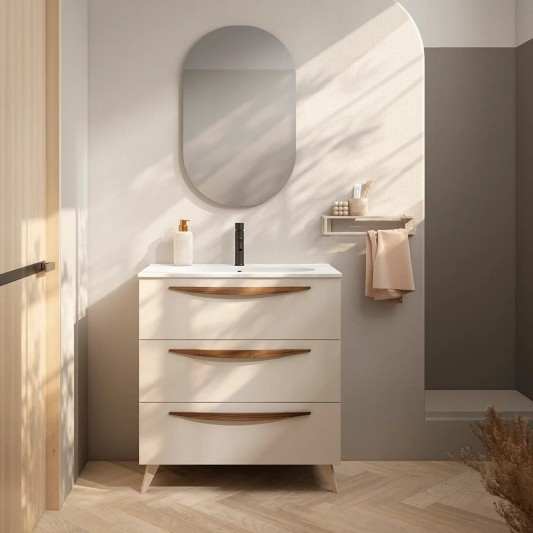 Mueble de baño con patas Arco 3C de Visobath 60-80-100
