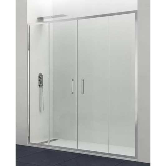 Mampara de ducha 2 fijo 2 corredera PRESTIGE SPAZIO de GME