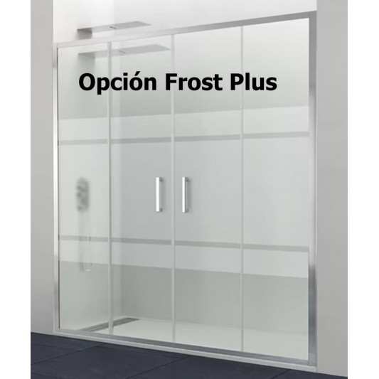 Mampara de ducha 2 fijo 2 corredera PRESTIGE SPAZIO de GME 2