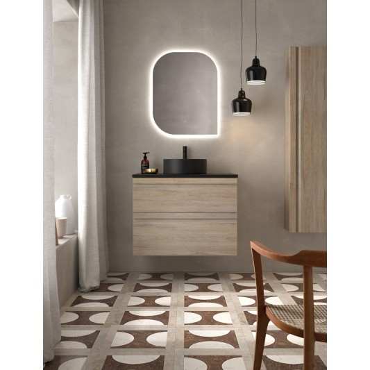 Mueble baño suspendido Natalia top 2 cajones de Avila dos 60-80-100-120