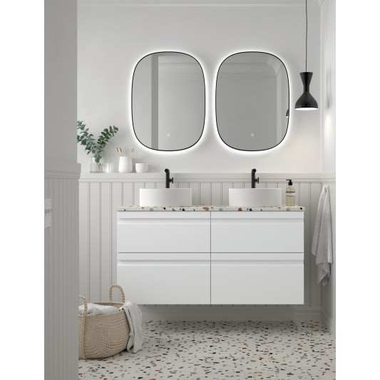 Mueble baño suspendido Natalia top 2 cajones de Avila dos 60-80-100-120 2