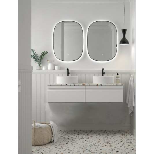 Mueble baño suspendido Natalia top 1 cajón de Avila dos 60-80-100-120 2