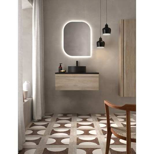 Mueble baño suspendido Natalia top 1 cajón de Avila dos 60-80-100-120