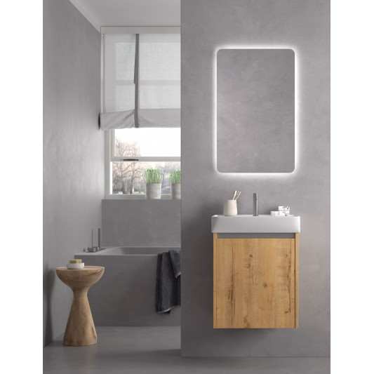Mini mueble baño suspendido Slim Recto Avila dos 45x41,5 2
