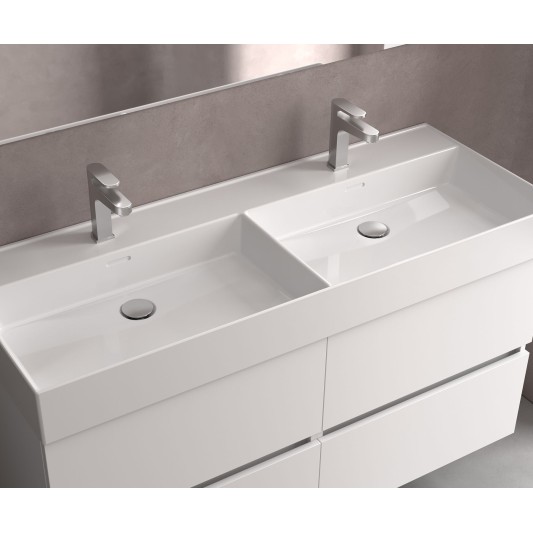 SALGAR BEQUIA Mueble de baño suspendido con lavabo Veneto 120 ( 6 COLORES ) 2