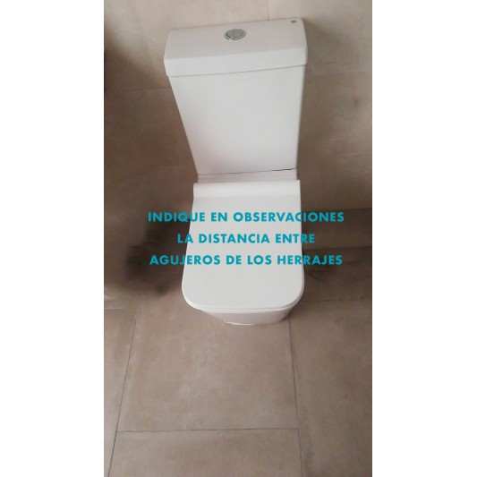 Tapa compatible Wc Duroplast Formentera de Strohm Teka blanca 2