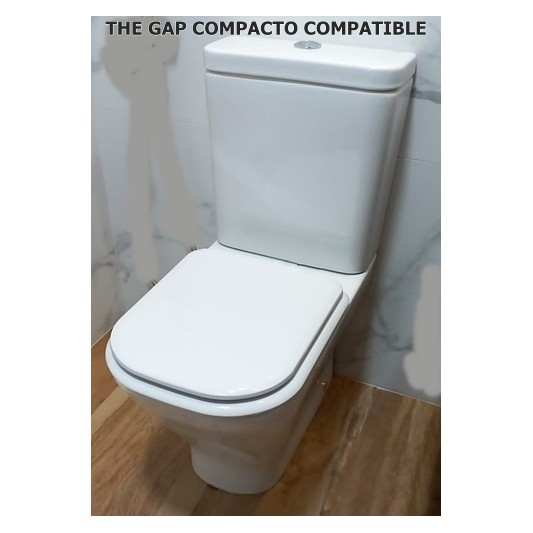 Tapa wc The Gap Square de Roca Compatible 2