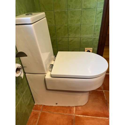 Tapa compatible Wc Duroplast Happening de Roca blanca 2