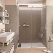 Mampara Frontal Ducha Helsinki Salgar | Bañoweb