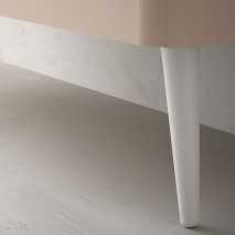 Juego de 2 patas de 33 cm Danna Blancas 2