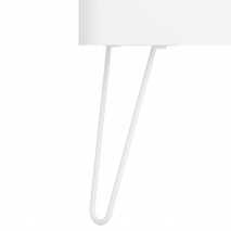 Juego de 2 patas de 33 cm Blancas Uniiq