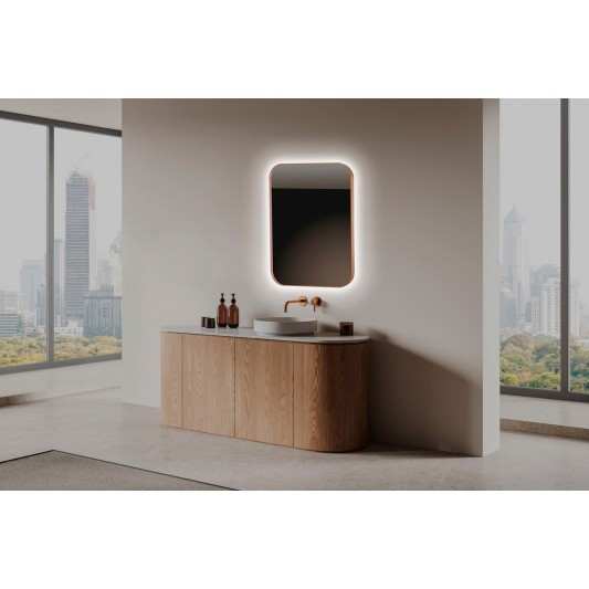 Espejo Led led B-961 Oro Rosa