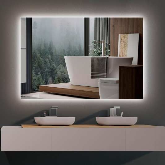 Espejo rectangular led B-923