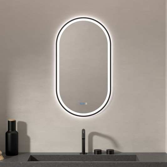 Espejo Ovalado triledLED Para Baño Hércules de Dyled con antivaho