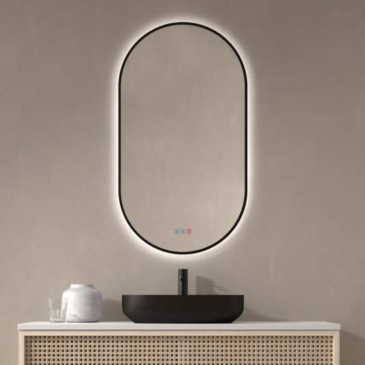 Espejo Ovalado triledLED Para Baño Cáceres de Dyled con antivaho