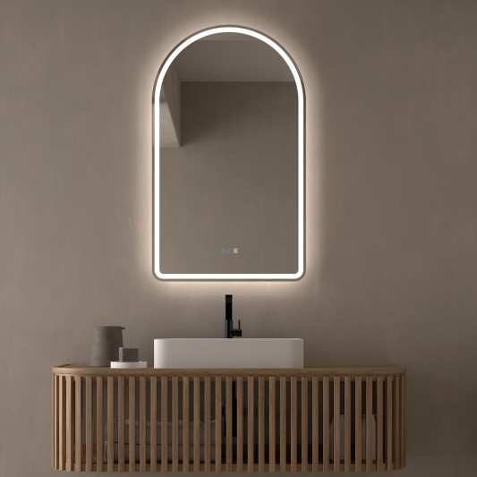 Espejo triledLED Para Baño Acueducto de Dyled con antivaho