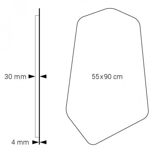 Espejo triledLED Para Baño Albaicín de Dyled con antivaho 2
