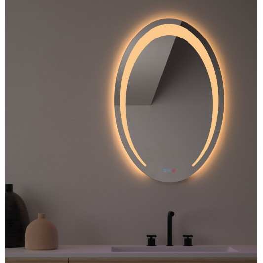 Espejo Ovalado triledLED Para Baño Suso de Dyled con antivaho