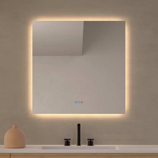 Espejo rectangular triledLED Para Baño Merida de Dyled con antivaho
