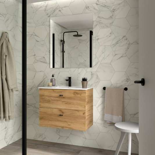 Mueble baño Inara 2C de Salgar Fondo 36 en 50 y 70