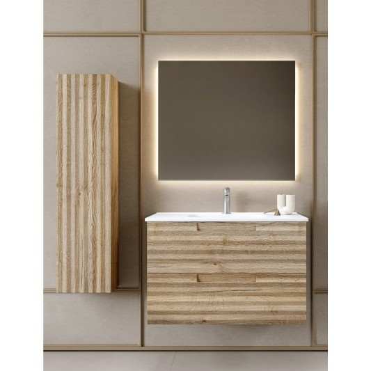 Mueble de baño suspendido con encimera Duna de Inve 60-80-100-120