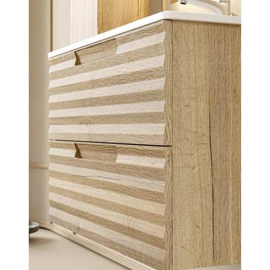 Mueble de baño suspendido con encimera Duna de Inve 60-80-100-120 2