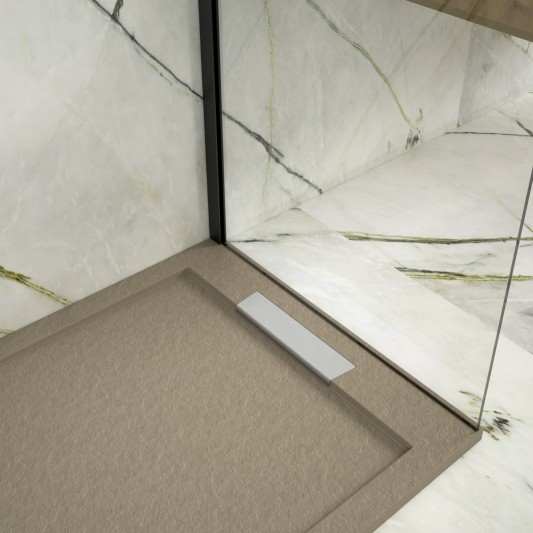 Plato ducha Elite enmarcado 2