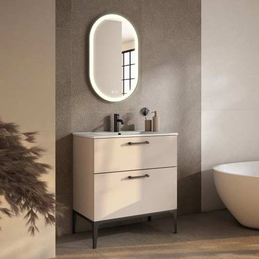 Mueble de baño con patas suspendido Verso de Visobath 2