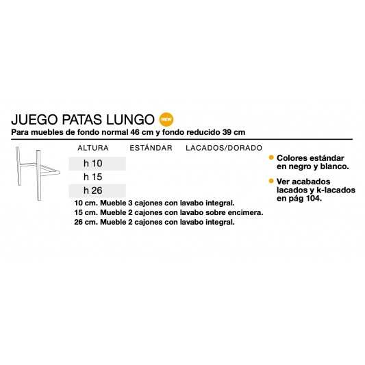 Patas Lungo para muebles de Avila Dos 2
