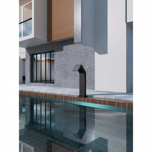 Cascada de piscina Acero inox S.316 Negro mate NIAGARA CPN002/ANG 2