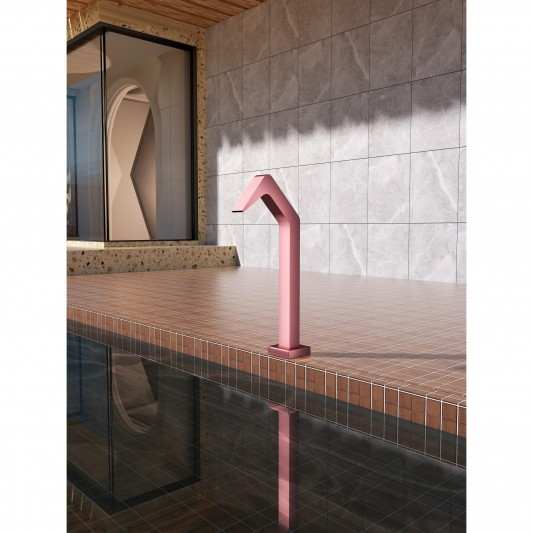 Cascada de piscina Acero inox S.316 Rosa coral NIAGARA CPN001/ACL 2