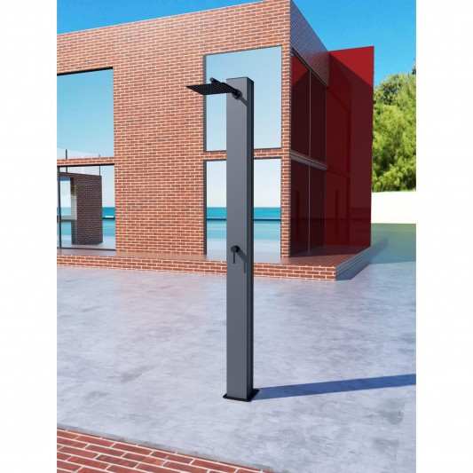 Ducha de piscina Acero inox S.316 Gris cobalto PHOENIX GPP015/AGCB 2