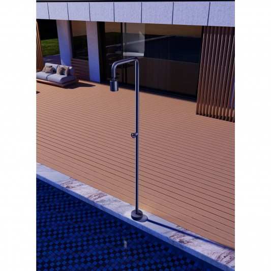 Ducha de piscina Acero inox S.316 Azul océano POOL GPP001/AAO 2