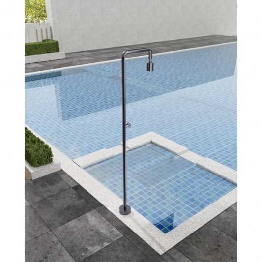 Ducha de piscina Acero inox S.316 Gris cobalto POOL GPP001/AGCB 2