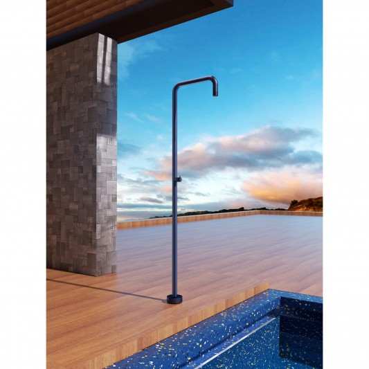 Ducha de piscina Acero inox S.316 Azul océano UTAH GPU010/AAO 2