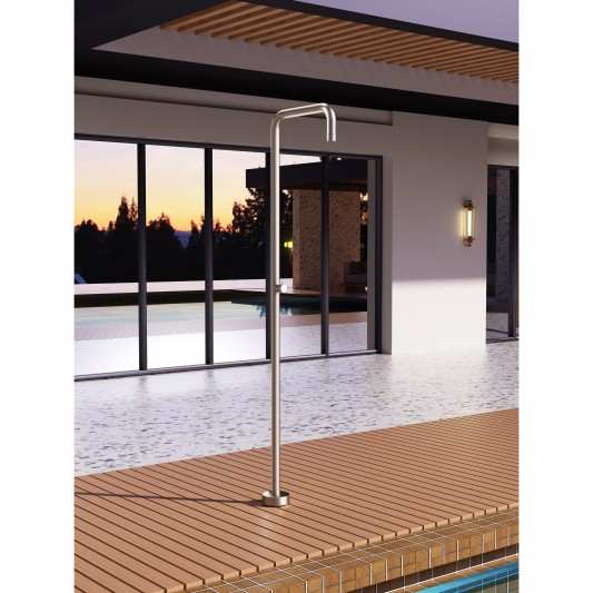 Ducha de piscina Acero inox S.316 Moka UTAH GPU010/AMK 2