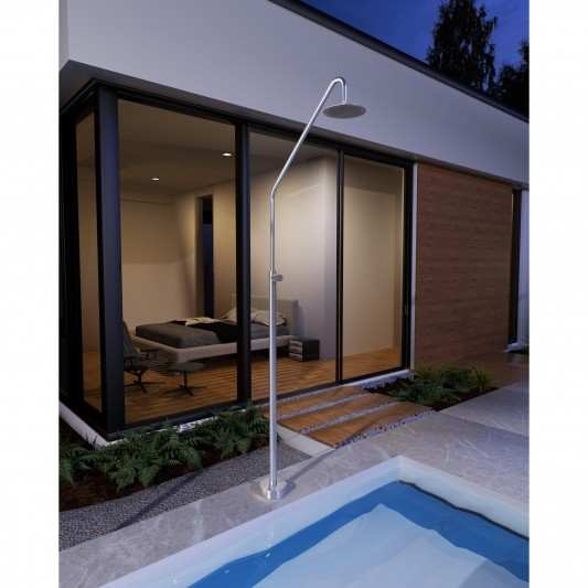 Ducha de piscina Acero inox S.316 ALASKA GPA002/AC 2