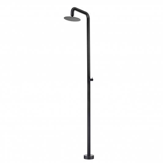 Ducha de piscina Acero inox S.316 Negro mate OREGON GPO006/ANG