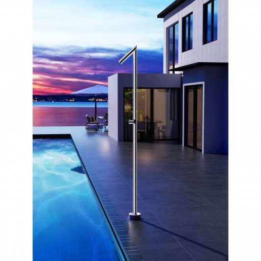 Ducha de piscina Acero inox S.316 OKLAHOMA GPO011/AC 2