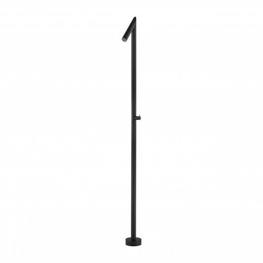Ducha de piscina Acero inox S.316 Negro mate OKLAHOMA GPO011/ANG