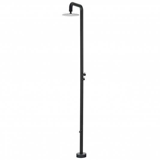 Ducha de piscina Acero inox S.316 Negro mate MICHIGAN GPM007/ANG