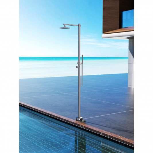 Ducha de piscina Acero inox S.316 KANSAS GPK012/AC 2