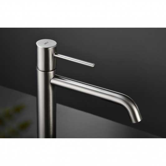 Monomando lavabo alto serie Monza Níquel cepillado BDM039-3NQ 2