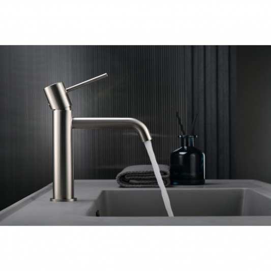 Monomando lavabo cromo serie Monza Níquel cepillado BDM039-1NQ 2
