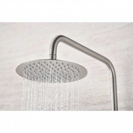 Columna de ducha monomando serie Monza níquel cepillado BDM039/NQ 2