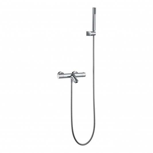 Grifería baño y ducha termostático cromo serie Monza BTM039-4