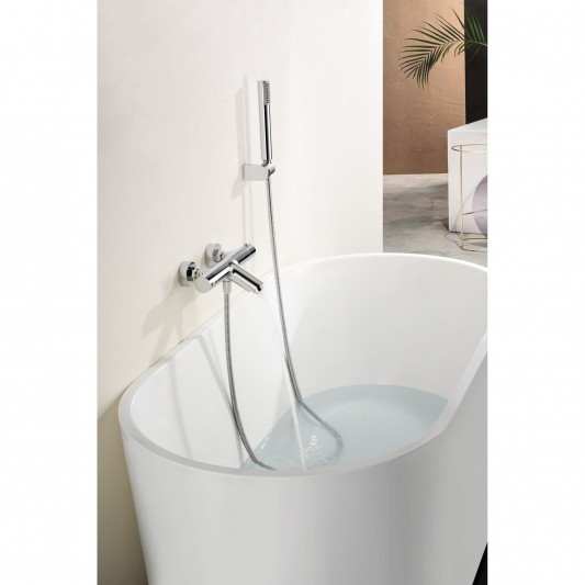 Grifería baño y ducha termostático cromo serie Monza BTM039-4 2